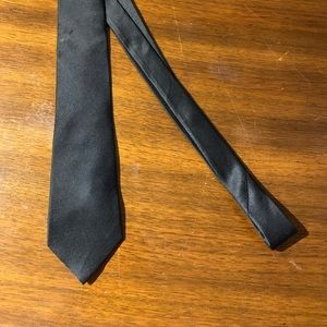 Slim Black Tie